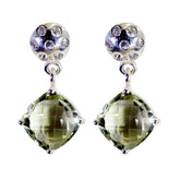 Green-Amethyst-African-Rina-multiple-Stud-Green-925-Sterling-Silver-Earring