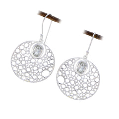 Green-Amethyst-Korean-Carolina-Solitaire-Dangle-Green-Silver-Earring