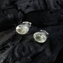 Green-Amethyst-French-Aurora-Solitaire-Stud-Green-Silver-Earring