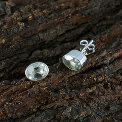 Green-Amethyst-French-Aurora-Solitaire-Stud-Green-Silver-Earring