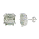 Green-Amethyst-African-Andrea-Solitaire-Stud-Green-Sterling-Silver-Earring