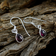 Garnet-Russian-Milagros-multiple-Dangle-Red-Silver-Earring