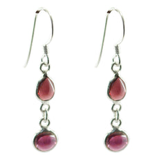 Garnet-American-Noelia-multiple-Dangle-Red-925-Silver-Earring