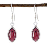 Garnet-Moroccan-Paula-multiple-Dangle-Red-Silver-Earring
