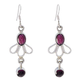 Garnet-Russian-Julia-multiple-Dangle-Red-925-Silver-Earring