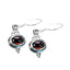 Garnet-Mexican-Valentina-multiple-Dangle-Red-Sterling-Silver-Earring