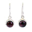 Garnet-Mexican-Mei-multiple-Dangle-Red-92.5-Silver-Earring