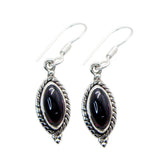 Garnet-Spanish-Aaliyah-multiple-Dangle-Red-Silver-Earring