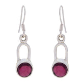 Garnet-African-Aisha-multiple-Dangle-Red-92.5-Silver-Earring