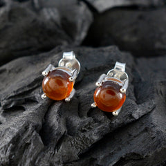 Garnet-American-Rileya-Solitaire-Stud-Red-Silver-Earring