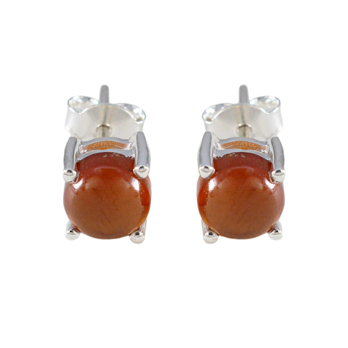 Garnet-American-Rileya-Solitaire-Stud-Red-Silver-Earring