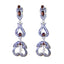 Garnet-Indian-Putri-multiple-Stud-Red-925-Silver-Earring