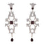 Garnet-Indian-Siti-multiple-Stud-Red-925-Silver-Earring