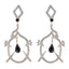 Garnet-Indian-Liyana-multiple-Stud-Red-Sterling-Silver-Earring