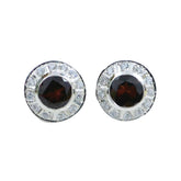 Garnet-Australian-Bianca-multiple-Stud-Red-925-Silver-Earring