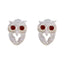 Garnet-Middle-Eastern-Hanna-multiple-Stud-Red-925-Silver-Earring