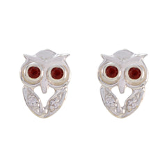 Garnet-Middle-Eastern-Hanna-multiple-Stud-Red-925-Silver-Earring