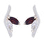 Garnet-German-Elena-multiple-Stud-Red-925-Sterling-Silver-Earring