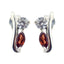 Garnet-Russian-Clara-multiple-Stud-Red-92.5-Silver-Earring