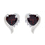 Garnet-African-Isabel-multiple-Stud-Red-92.5-Silver-Earring