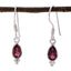 Garnet-Turkish-Julia-multiple-Dangle-Red-Sterling-Silver-Earring