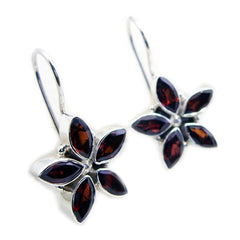 Garnet-Japanese-Ellie-multiple-Dangle-Red-Sterling-Silver-Earring