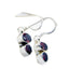 Garnet-French-Giulia-multiple-Dangle-Red-925-Silver-Earring