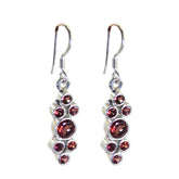 Garnet-Egyptian-Harper-multiple-Dangle-Red-Sterling-Silver-Earring