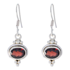 Granat-Australian-Isla-Multiple-Dangle-Red-925-Silber-Ohrring