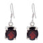 Garnet-Latin-American-Josephine-multiple-Dangle-Red-92.5-Silver-Earring