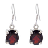 Garnet-Latin-American-Josephine-multiple-Dangle-Red-92.5-Silver-Earring