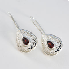 Garnet-American-Lea-Solitaire-Dangle-Red-Sterling-Silver-Earring