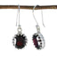 Garnet-Russian-Victoria-Solitaire-Dangle-Red-Sterling-Silver-Earring