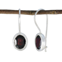 Garnet-Moroccan-Violet-Solitaire-Dangle-Red-925-Silver-Earring