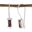 Garnet-French-Ying-Solitaire-Dangle-Red-92.5-Silver-Earring
