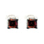 Garnet-Turkish-Aiko-Solitaire-Stud-Red-925-Silver-Earring
