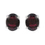Garnet-American-Milagros-Solitaire-Stud-Red-Sterling-Silver-Earring