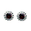 Garnet-Spanish-Ha-eun-Solitaire-Stud-Red-Silver-Earring