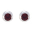 Garnet-Russian-Constanza-Solitaire-Stud-Red-925-Silver-Earring