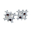 Garnet-Spanish-Luisa-multiple-Stud-Red-92.5-Silver-Earring