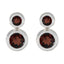 Garnet-Korean-Elena-Toi-et-Moi-Stud-Red-92.5-Silver-Earring