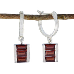 Garnet-Spanish-Eva-multiple-Dangle-Red-Silver-Earring