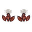 Garnet-Italian-Min-seo-multiple-Stud-Red-925-Silver-Earring