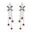 Garnet-Turkish-Bella-multiple-Stud-Red-92.5-Silver-Earring