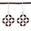 Garnet-Middle-Eastern-Elena-multiple-Dangle-Red-Sterling-Silver-Earring