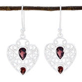 Garnet-Australian-Florencia-multiple-Dangle-Red-92.5-Silver-Earring