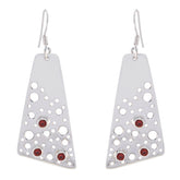 Garnet-African-Xiu-multiple-Dangle-Red-92.5-Silver-Earring