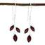 Garnet-Spanish-Gabriela-multiple-Dangle-Red-92.5-Silver-Earring
