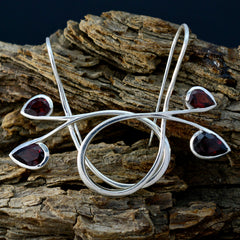 Garnet-Korean-Sakura-multiple-Dangle-Red-925-Silver-Earring