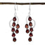 Garnet-African-Amelia-multiple-Dangle-Red-Sterling-Silver-Earring